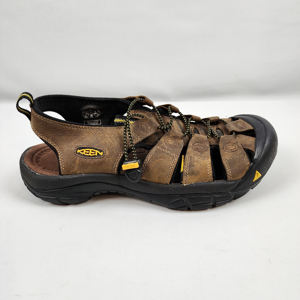 Keen Mens Newport Leather Sandals Bison Brown 1001870 Size 11